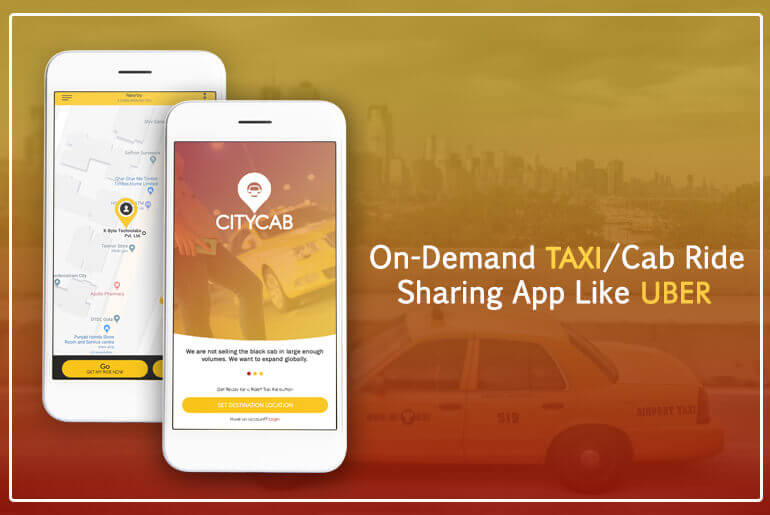 On-Demand Taxi/Cab Ride Sharing App Like